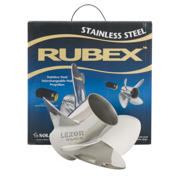 Rubex Stainless Steel Interchangeable Hub Propellers 741904