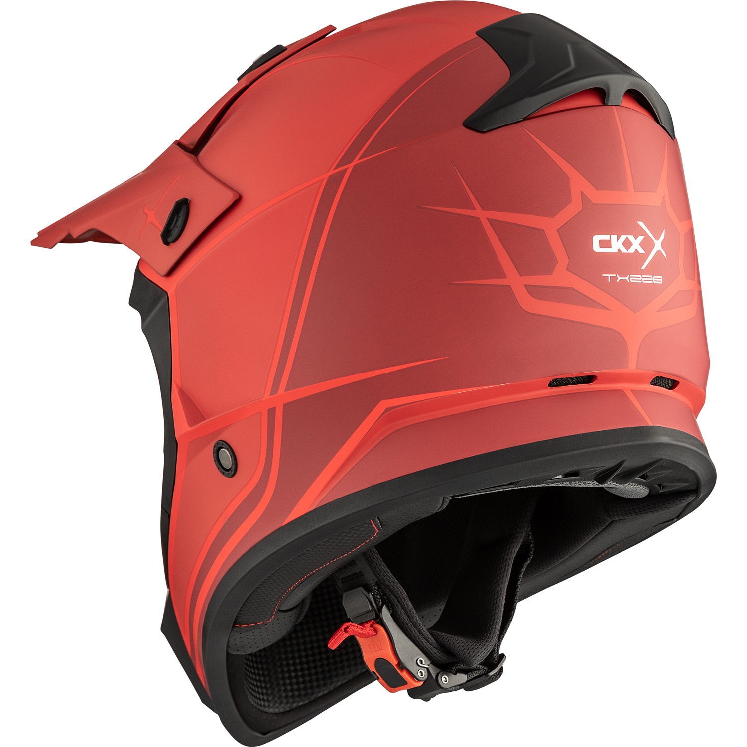 CKX TX228 Off-Road Helmet Energy - Without Goggle - Picture 10 of 14