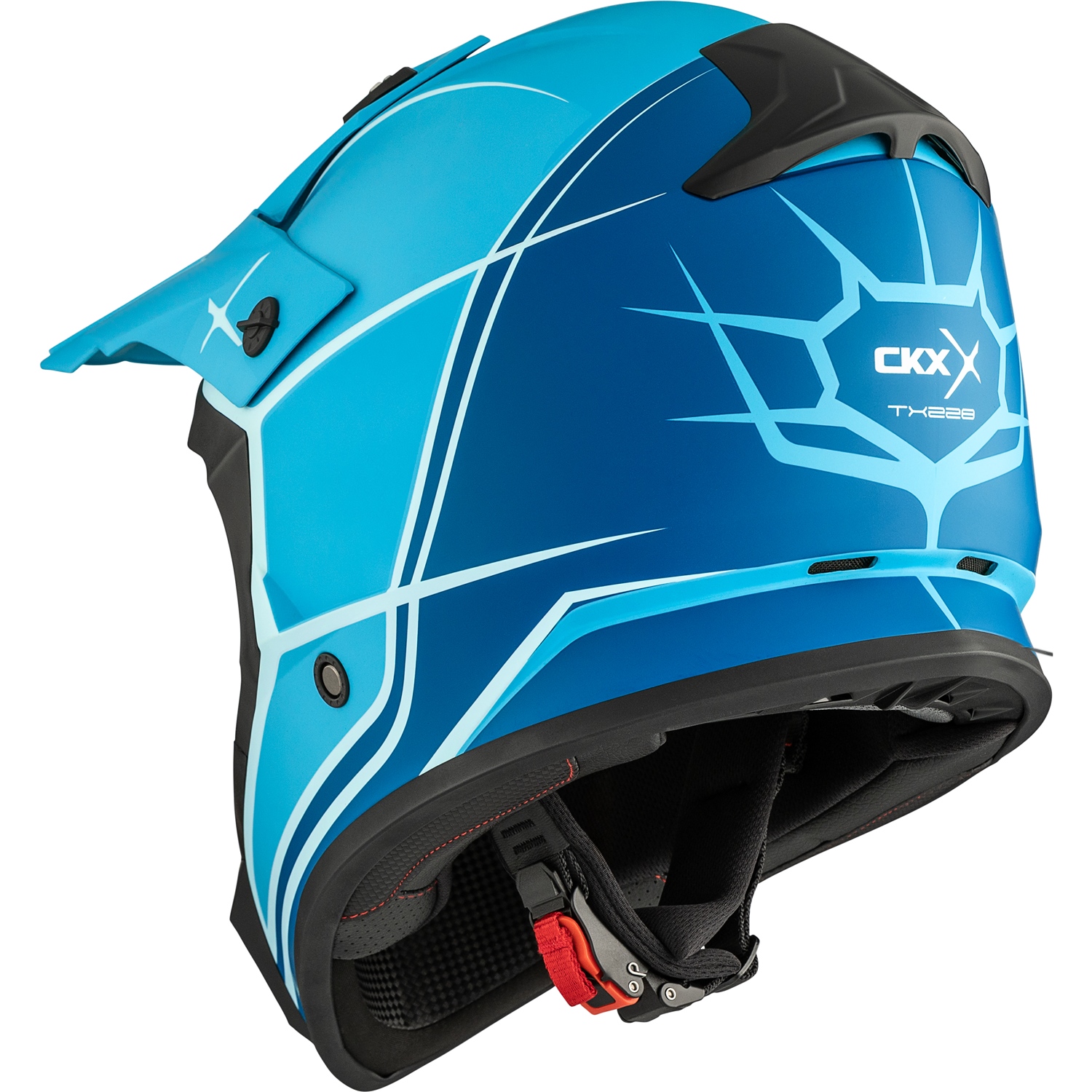 CKX TX228 Off-Road Helmet Energy - Without Goggle - Picture 5 of 14