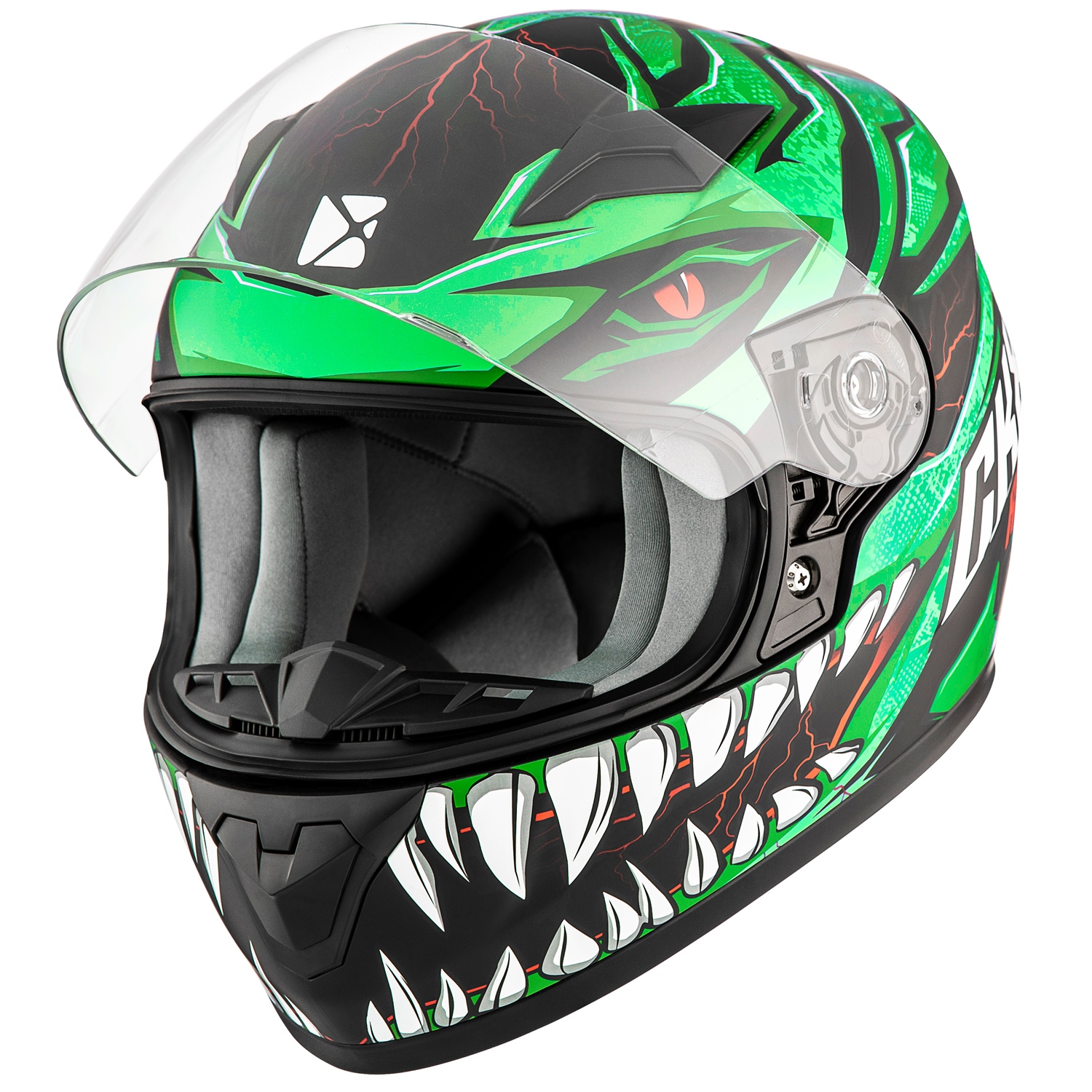 CKX RR519Y Child Full-Face Helmet, Summer Predator - Summer
