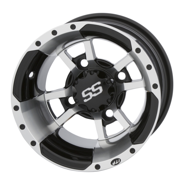 1028335404B ITP ITP SS Alloy SS112 Sport Wheel 10x8 - 4/110 - 3+5 4/110 SS112 SPORT MACH WHEEL ITP Wheels Black, Machined
