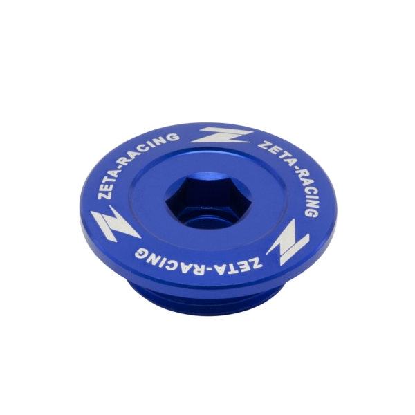 ZE89-1612 DRC-ZETA-UNIT DRC/ZETA/UNIT Engine Plug 022317 ENGINE PLUG BL HUSQV DRCZETA Gas or Oil Tank Caps Blue