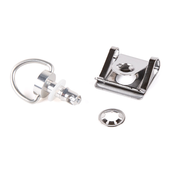 QR17S KEITI KEITI Quick Release Fastener QUICK RELEASE FASTENER SILVER LONG (QTY Quick Release Fastener Silver