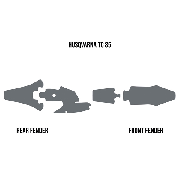 Image-2 Twin Air Foam for Mud Deflector HUSQVARNA MUD DEFLECTOR FOAM HUSQV TWINAIR TA177767504 TA177767504 TWINAIR