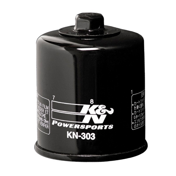 KN-303 K-N K&N Performance Oil Filter - Cartridge Type OIL FILTER KAWA POL YAM K&N Performance Oil Filter - Cartridge Type 