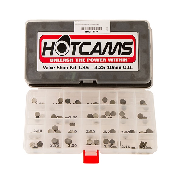 HCSHIM31 HOT-CAMS Hot Cams 6 Valves Shim Kit SHIM VALVE 10MMX1.85/3.25MM QTY6 6 Valves Shim Kit 