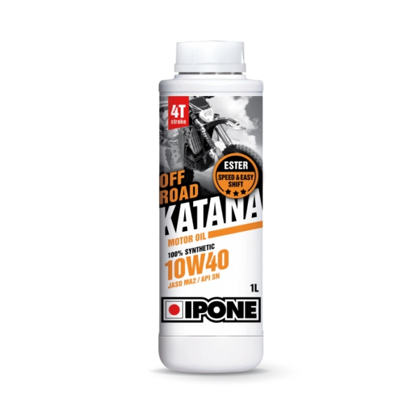 800366 IPONE Off Road Katana Oil OIL ENGINE KATANA OFFROAD 10W40 1L Off Road Katana Oil 