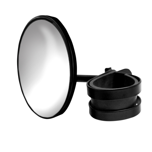 16002 CRANK-BROTHERS Ken Sean Mirror Wide angle - Round 1.75" Clamp-On MIRROR 5" ROUND WIDE ANGLE Mirror Wide angle - Round Black