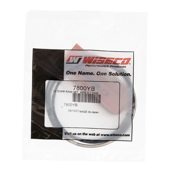 Image-3 Wiseco Piston Ring Set HONDA, KAWASAKI RING SET PISTON HON KTM WISECO 7800YB 7800YB WISECO