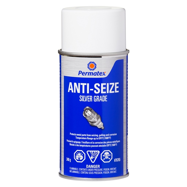 76765 PERMATEX Permatex Silver Grade Anti-Seize Liquid GRADE ANTI-SEIZE SI 241G PERMATEX Silver Grade Anti-Seize 