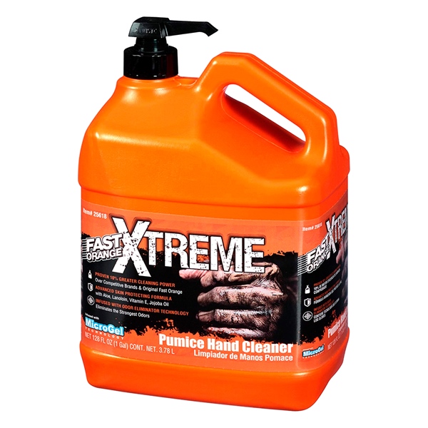 25618 PERMATEX Permatex Pumice Lotion Hand Cleaner Xtreme - Fast Orange 3.78 L / 0.79 G HAND CLEANER FAST-OG XTREME PUMICE 3.78L Pumice Lotion Hand Cleaner Xtreme - Fast Orange 