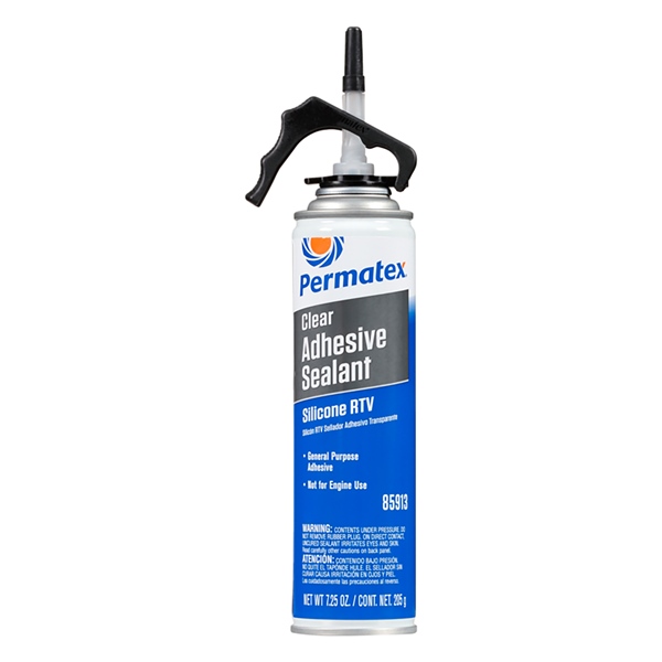 59107 PERMATEX Permatex RTV Silicone Adhesif Sealant ADHESIF SEALANT SILICONE RTV CLEAR 205G RTV Silicone Adhesif Sealant 