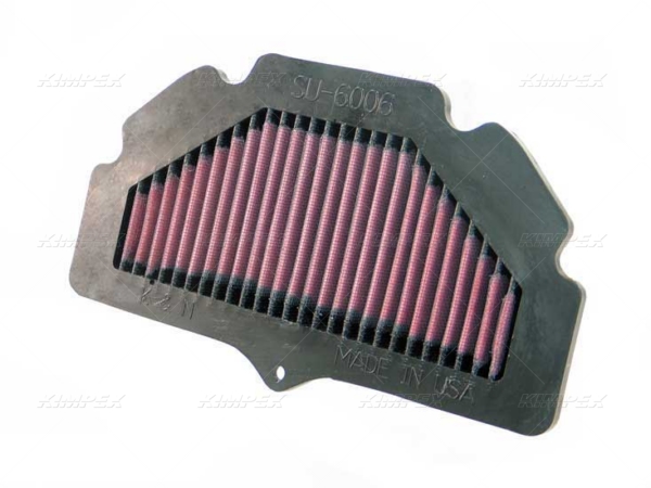 SU-6006 K-N K&N Air Filter for Stock Airbox SUZUKI AIR FILTER SUZ KN Air Filter for Stock Airbox 