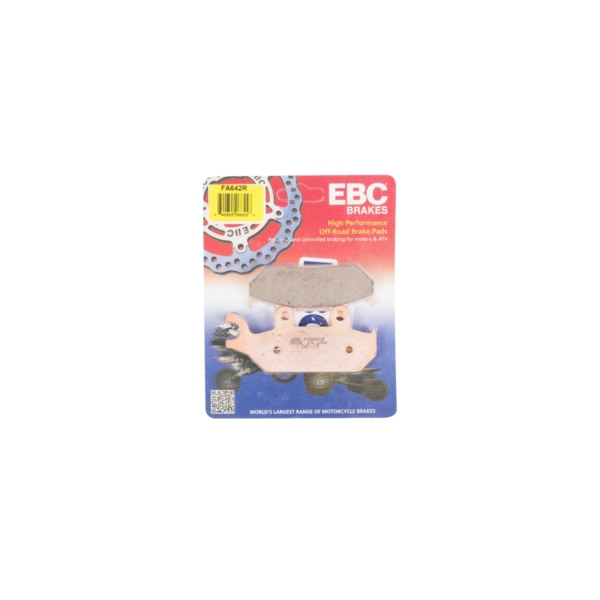 FA642R EBC EBC  “R“ Long Life Sintered Brake Pad Sintered metal - Front left FA642R EBC BRAKE PAD “R“ Long Life Sintered Brake Pad 