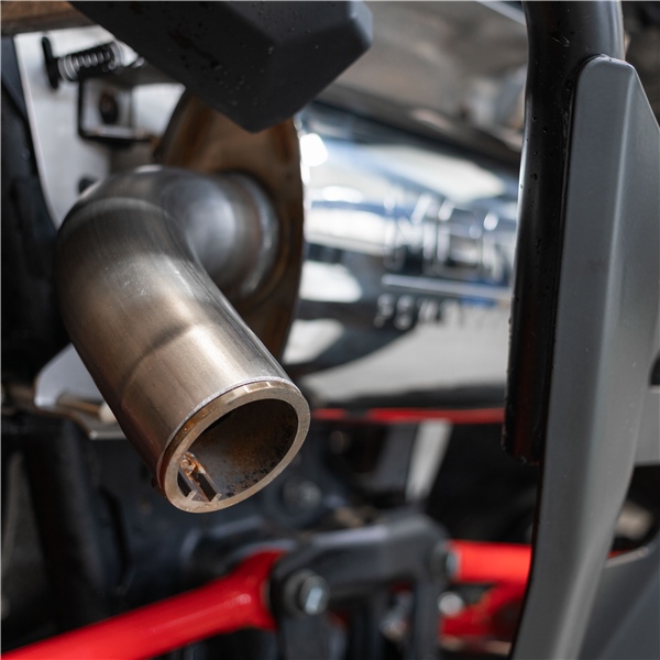 Image-5 MBRP Powersports Sport Slip-on Exhaust POLARIS EXHAUST OVAL SPORT S/O HON AT-9524SP AT-9524SP MBRPPOWERSPORTS