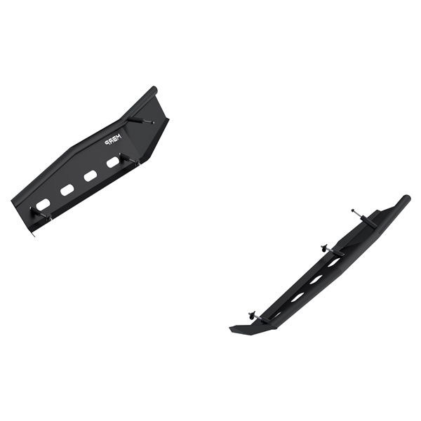 AC-9219-04 MBRP MBRP Powersports Rock Slider Kit ROCK SLIDER KIT BK C-AM MBRP Rock Slider Kit Black