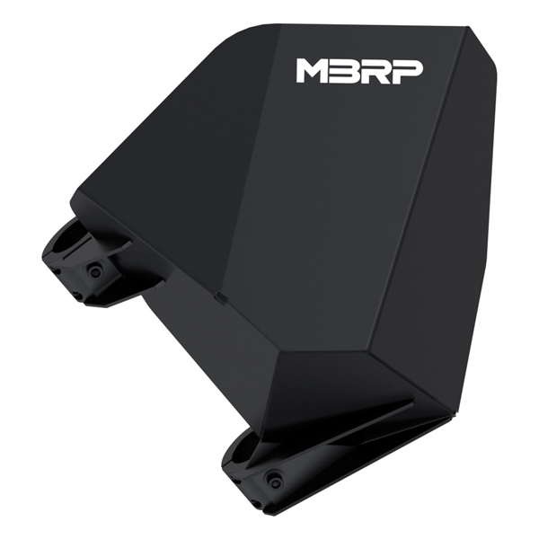 AC-9219-06 MBRP MBRP Powersports Air Box Deflector Wind Deflector AIR BOX DEFLECTOR BK MBRP Air Box Deflector Black