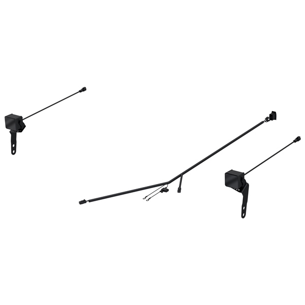SL9219-01F MBRP MBRP Powersports Flood Beam Light Kit PILLAR LIGHT KIT FLOOD BEAM C-AM MBRP Flood Beam Light Kit Clear