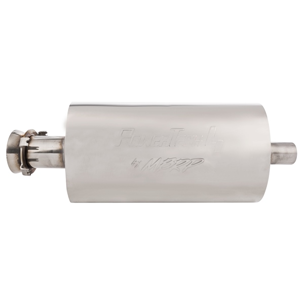 AT-9706SP MBRP MBRP Powersports Muffler Performance ARCTIC CAT EXHAUST POWERTECH4 S/O OVAL A/C Muffler Performance Black