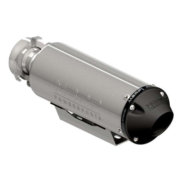 AT-9708PT MBRP MBRP Powersports Performance Slip-on Exhaust ARCTIC CAT EXHAUST PERF SO SINGLE A/C MBRP Performance Slip-on Exhaust Aluminium