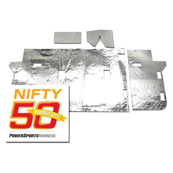 902482 DEI DEI Heat Shield for Honda Pioneer 1000 SHIELD HEAT KIT HON Heat Shield for Honda Pioneer 1000 Aluminium