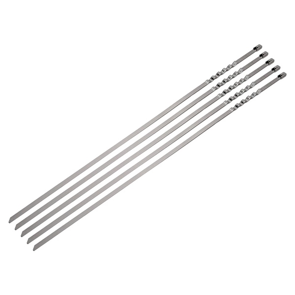 10206 DEI DEI Self-locking fastener 14" LOCKING TIES LOKJAW 14" QTY5 DEI Self-locking fastener Silver