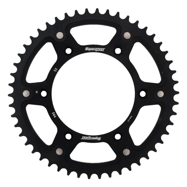 Image-1 Supersprox MX Stealth Rear Drive Sprocket SPROCKET STLH 50 RR BK SUPERSPROX RST-990-50-BLK RST-990-50-BLK SUPERSPROX 