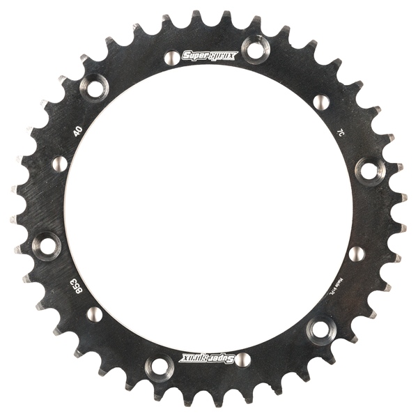RFE-853-40-BLK SUPERSPROX Supersprox Drive Sprocket SPROCKET 40 RR YAM BK SUPERSPROX Drive Sprocket Black