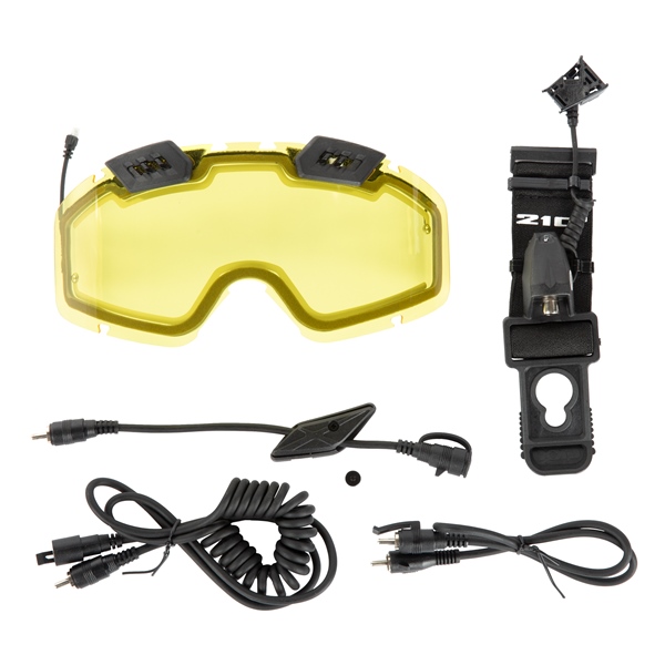 Electric 210° Goggles Lens with Adjustable Ventilation & Accessories