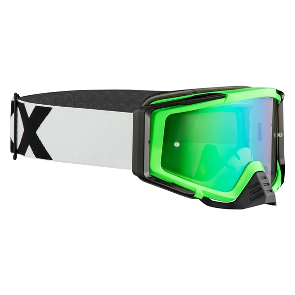 120410 CKX CKX HoleShot Goggles, Summer Green GOGG SUM HOLESHOT GR SL/MIR GR HoleShot Goggles, Summer Green mirror