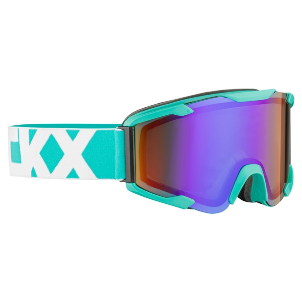 120441 CKX CKX Ghost Goggles, Winter Turquoise GOGG WIN GHOST TUR GLOSS DL/TUR MIRR Ghost Goggles, Winter REVO TURQUOISE MIRROR