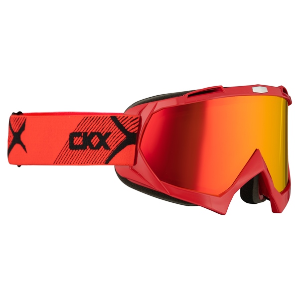 120446 CKX CKX Goggle JR assault Red GOGG WIN JR ASSAULT RD GLOSS DL/RD MIRR Goggle JR assault Revo mirror red