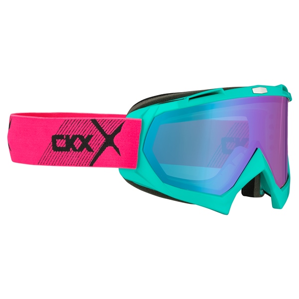 120447 CKX CKX Goggle JR assault Turquoise GOGG WIN JR ASSAULT TUR GLOSS DL/TUR MIR Goggle JR assault REVO TURQUOISE MIRROR