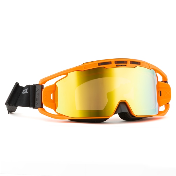 120614 CKX CKX Apex Goggle Black, Orange GOGG WIN APEX BK/OG DL/REVO OG MIRR Apex Goggle REVO ORANGE MIRROR, AMBRÉE