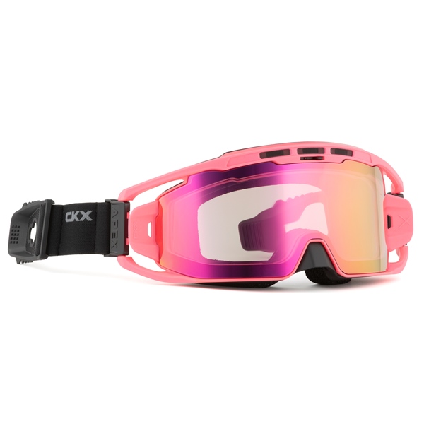 120616 CKX CKX Apex Goggle Black, Pink GOGG WIN APEX BK/PI DL/REVO PI MIRR Apex Goggle Revo PinK Mirror, Pink