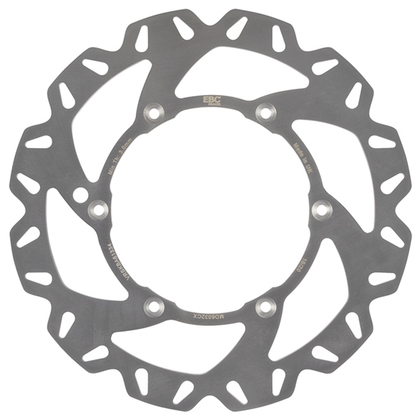 MD6032CX EBC EBC  CX Extreme Brake Rotor BETA, GAS GAS, HUSABERG, HUSQVARNA, KTM, TRIUMPH - Front MD6032CX EBC BRAKE ROTOR LF CX Extreme Brake Rotor 