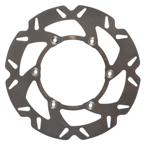 MD6190CX EBC EBC  "MD" Brake Rotor YAMAHA - Rear Right, Rear left MD6190CX EBC BRAKE ROTOR ARR/DR YAM "MD" Brake Rotor 