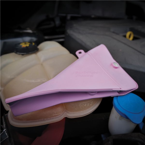 13593 CALIBER Caliber Flex and Fold Funnel FUNNEL LARGE FLEX & FOLD PUR Flex and Fold Funnel Mauve