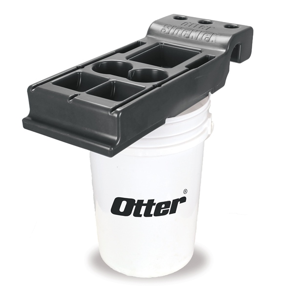 201527 OTTEROUTDOORS Otter Outdoors Bucket Console BUCKET CONSOLE SIDEKICK SHELTER OTTER Bucket Console Black