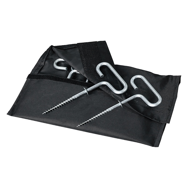 201042 OTTEROUTDOORS Otter Outdoors Anchor for Fishing Shelter ICE ANCHOR KIT W/POUCH QTY4 OTTER Anchor for Fishing Shelter 