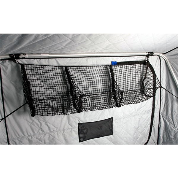 201046 OTTEROUTDOORS Otter Outdoors Pocket Cargo Net CARGO STORAGE NET W/3 POCKET OTTER Pocket Cargo Net 