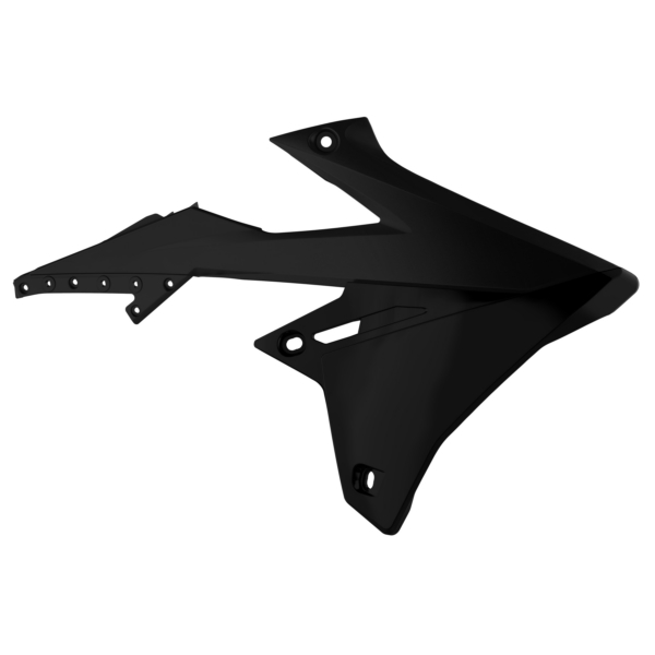 8421100003 POLISPORT Polisport Air Scoop Deflector for Radiator SUZUKI RADIATOR SCOOPS BK Air Scoop Deflector for Radiator Black