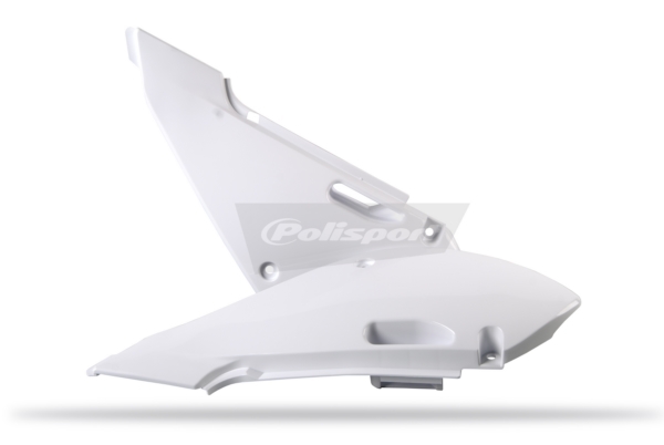 8601400004 POLISPORT Polisport Side Panels KAWASAKI, SUZUKI SIDE PANEL KAWA WH POLISPORT Side Panels White