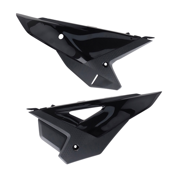 8611300003 POLISPORT Polisport Side Panels HONDA SIDE PANEL BK/BK HON Side Panels Black