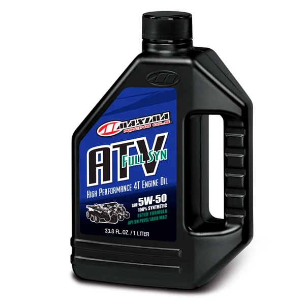 30-86901 MAXIMA-RACING-OIL Maxima ATV Full Syn Engine Oil 5W50 ENGINE OIL ATV FULL SYNT 5W50 1L ATV Full Syn Engine Oil 