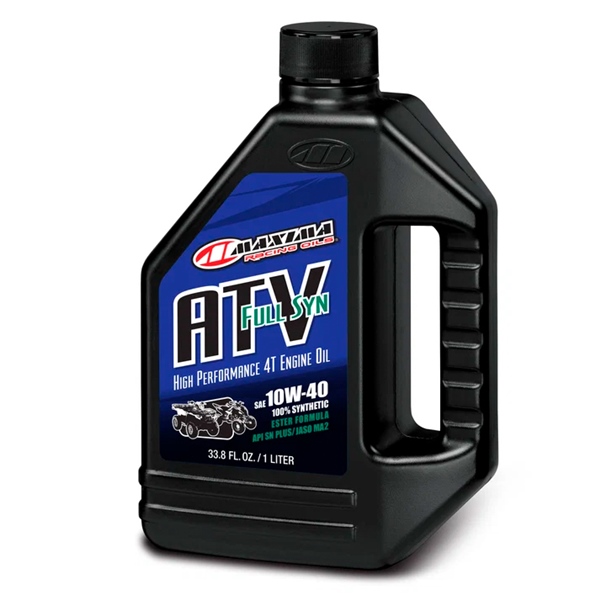 30-87901 MAXIMA-RACING-OIL Maxima ATV Full Syn Engine Oil 10W40 ENGINE OIL ATV FULL SYNT 10W40 1L ATV Full Syn Engine Oil 