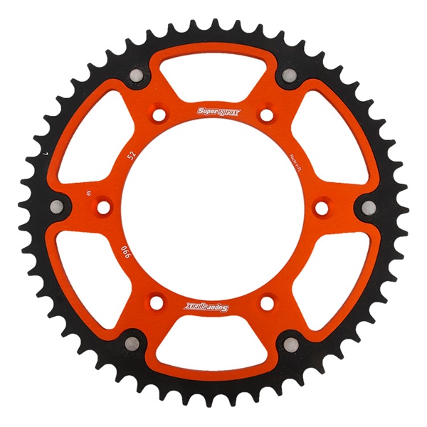 RST-990-52-ORG SUPERSPROX Supersprox Drive Sprocket SPROCKET 52 RR KTM OG SUPERSPROX Drive Sprocket Orange