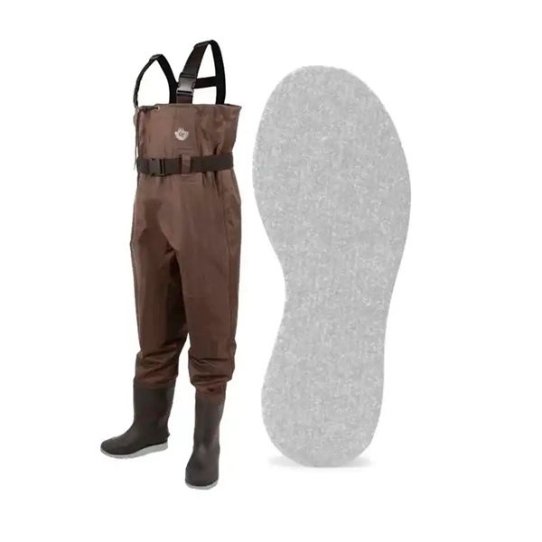 G1081-13 GREENTRAIL Green Trail StreamFeather Chest Wader - Felt Sole CHEST WADER 420D BRW 13 StreamFeather Chest Wader - Felt Sole Brown