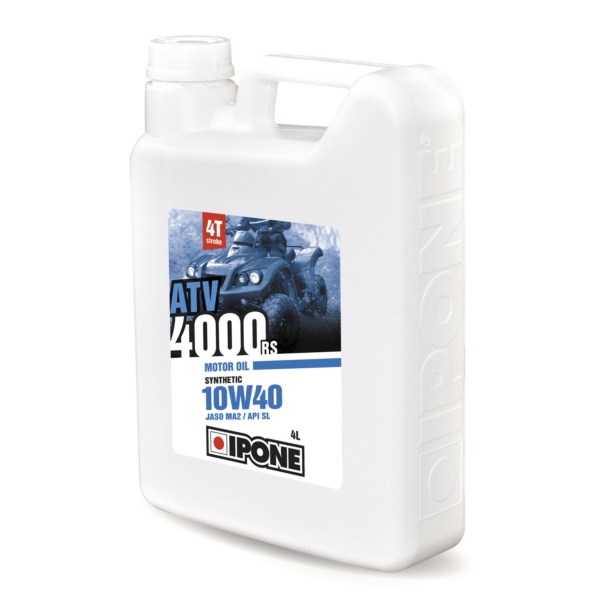 800168 IPONE ATV R4000 Engine Oil OIL ENGINE ATV4000 RS 10W40 4L SYNT ATV R4000 Engine Oil 