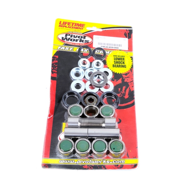 PWLK-H59-000 PIVOT-WORKS Pivot Works Suspension Linkage Rebuild Kit HONDA LINKAGE REBUILD KIT HON PIVOTWORKS Suspension Linkage Rebuild Kit 